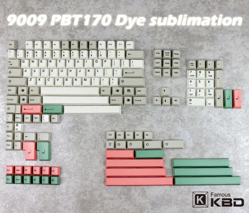 Механическая клавиатура WINMIX 9009 PBT с технологией сублимации и высотой вишни