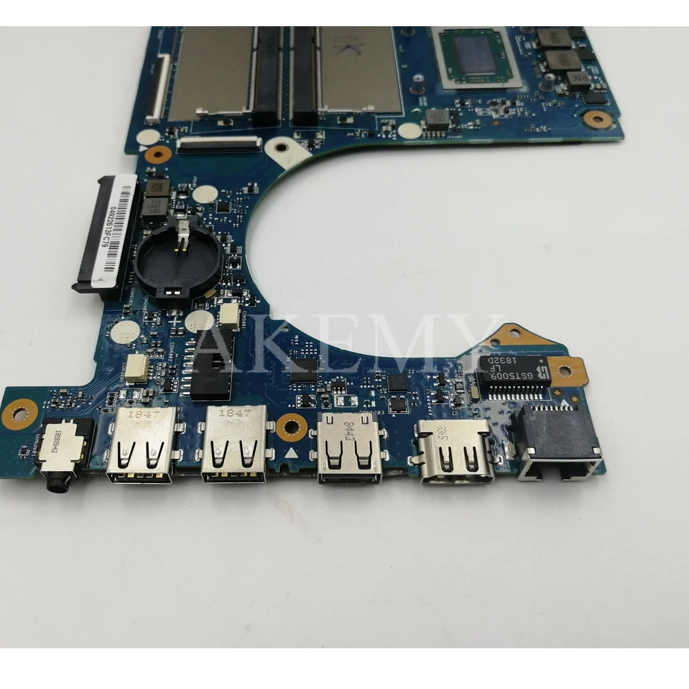 Akemy FX505DU материнская плата для ASUS TUF Gaming FX505D FX505DT FX505DD 15,6 дюймов материнская плата R7-3750H GTX 1660Ti/V6G