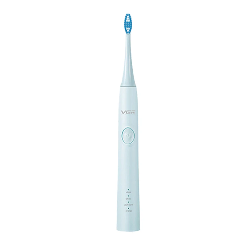 

Vgr V-806 Electric Toothbrush Usb Charging Sound Wave Automatic Smart Toothbrush Adult Waterproof Toothbrush with Replacement To