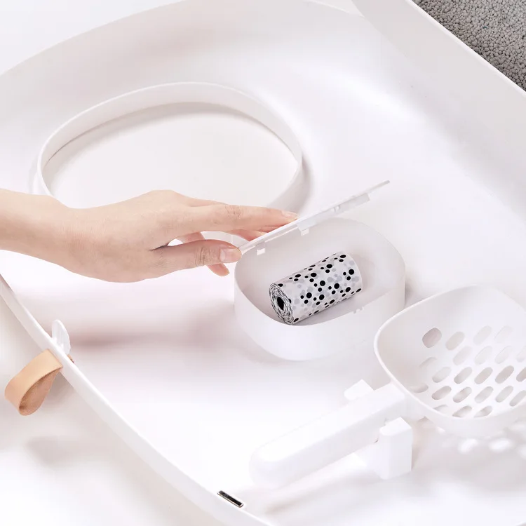 Pet Cat Litter Box Fully Enclosed Bentonite Cat Excrement Toilet Toilet Deodorant Cat Toilet Cat Self Cleaning Litter Box Pet Cat Litter Box Fully Enclosed Bentonite Cat Excrement Toilet Toilet Deodorant Cat Toilet Cat Self Cleaning Litter Box
