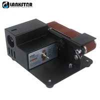 Multifunctional Electric Belt Sander Grinder DIY Polishing Grinding Cutter Edges Sharpener Mini Machine Knife sharpener 1