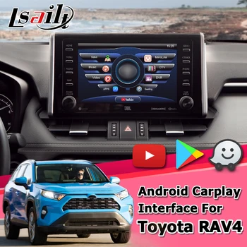 

Android / carplay interface box for Toyota RAV4 2018 etc video interface GPS navigation Youtube Camry Corolla Alphard by lsailt