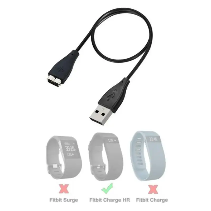

Smart Watch Wearable Charging Cable for Fitbit Charge HR Wristband USB Charger Cable Smartwatch Accessories