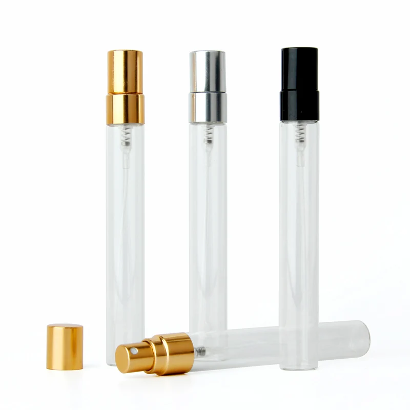 100PCS/Lot 2ml/3ml/5ml/10ml Refillable Perfume Bottle Empty Spray Bottle Atomizer Perfume Bottles 5