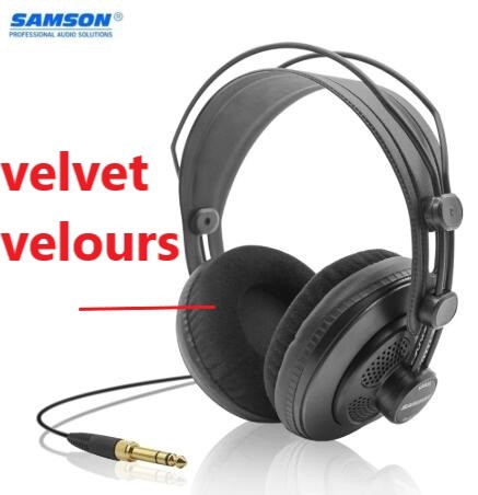 Samson SR850 monitoring HIFI headset Semi-Open-Back Headphones for Studio, with leather earcup,without retail box