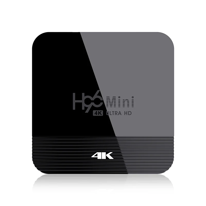 H96 мини H8 Android 9,0 Смарт ТВ приставка 2 ГБ/16 ГБ ТВ приставка Rockchip RK3328A H.265 4K 2,4G 5G WiFi медиаплеер ТВ приставка X 96 мини