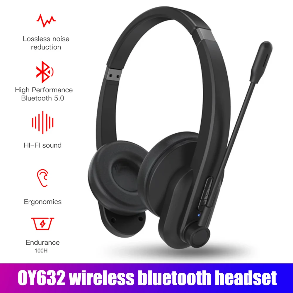 Bluetooth-наушники OY632 с микрофоном беспроводная гарнитура шумоподавлением наушники