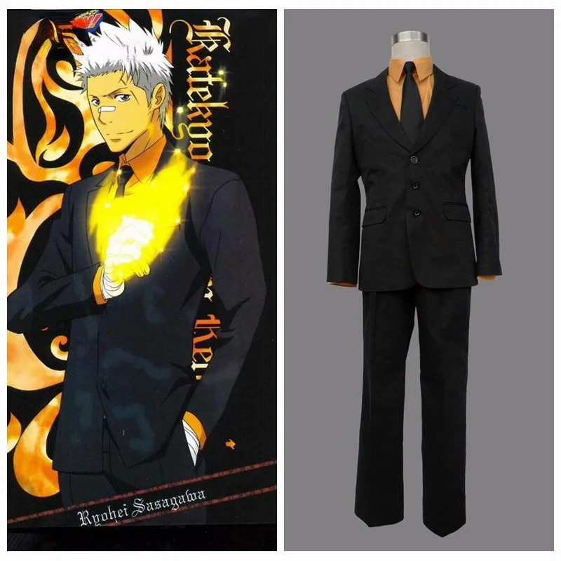 Anime Katekyo Hitman Reborn Sasagawa Ryohei Costumi Cosplay Personalizza Per Adulti Taglie Forti