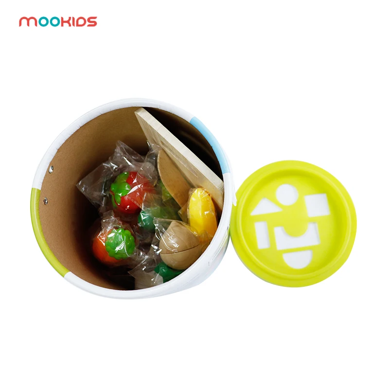 parent-child interaction Wooden Kitchen Set Cut Vegetables Fruits Cooking Kitchen Toys for Kids Magnetic Cutting Food Role Play