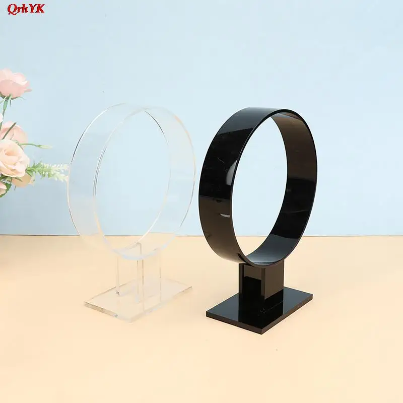 Acrylic Headband Holder Hair Accessories Hair Band Headgear Display Stand Black Jewelry Holder Household Storage Display Stand