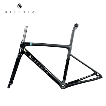 

Carbon Road frame Racing Bike Di2 and Mechanical 700C Carbon bicycle frameset light weight Road bike Frame with fork seatpost