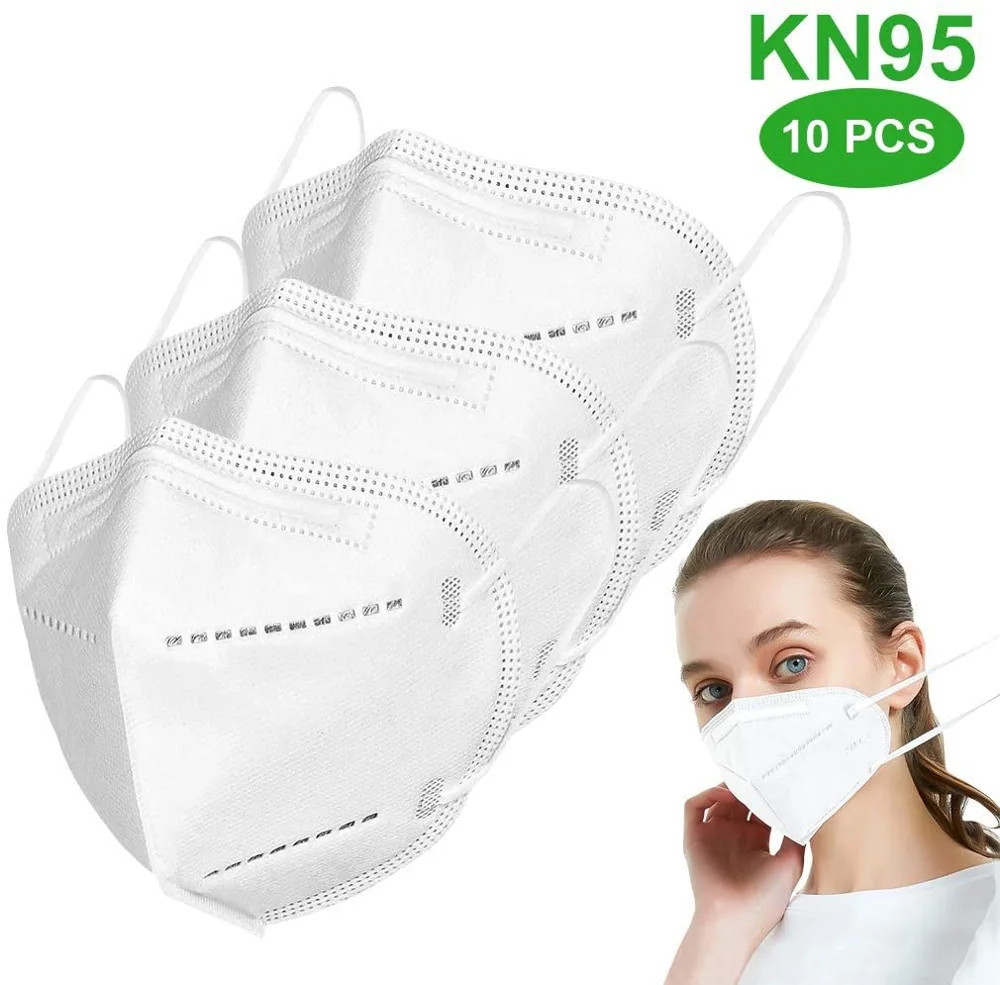 

Kn95 Breathable Mask Anti-Fog Masks Kn95 Dust-Proof Pm2.5 Mask Face Protective Masks 1/2 Pcs