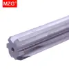 MZG  1PCS HRC55 6 Flute 4 5  6 8 12 mm Straight Flute CNC Lathe Machining Carbide Milling Tungsten Steel Milling Cutter Reamer 1