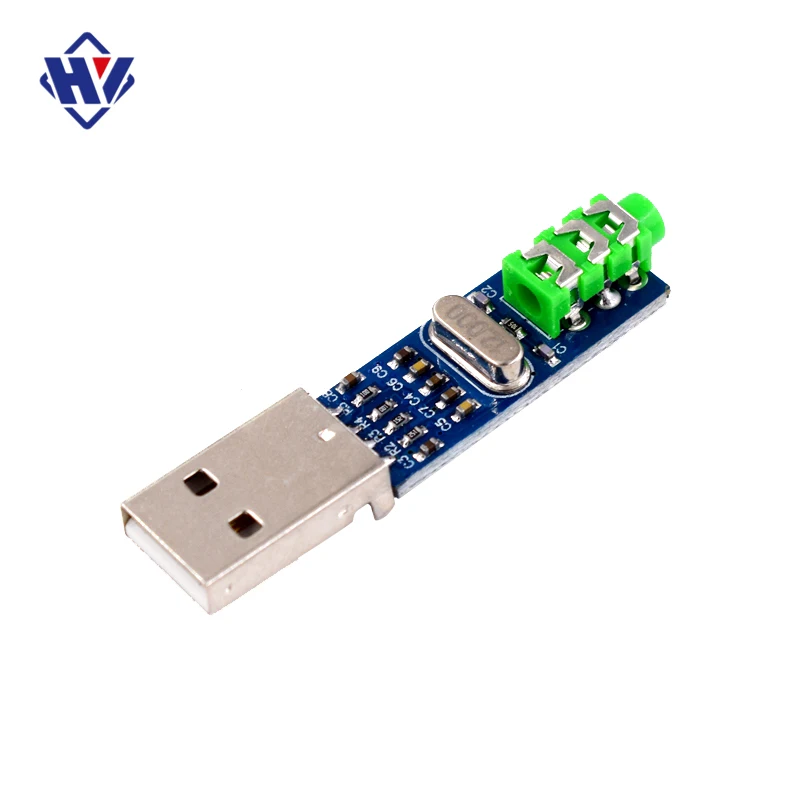 Мини USB DAC Mini декодер PCM2704 звуковая карта аналоговый плата поддерживает частоту