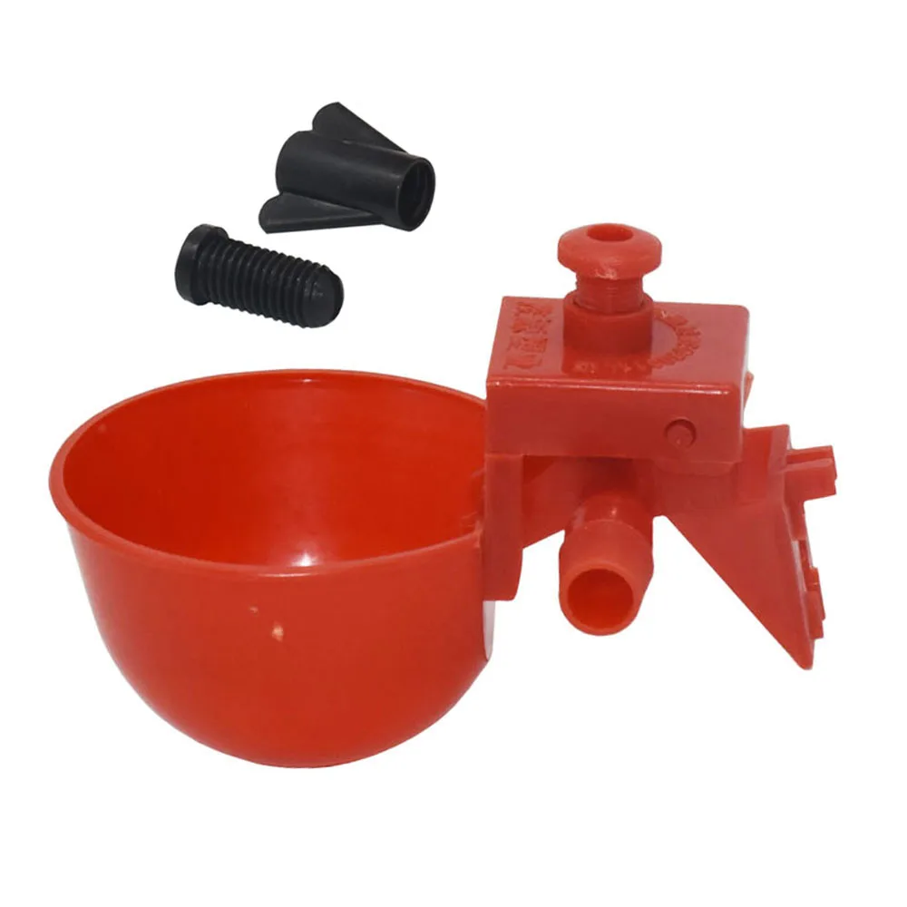 

50 наборов Красной перепеловой воды, фотоавтоматическая клетка для птицы, Питьевая Птица, питьевая вода