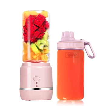 

Portable Juice Blender USB Rechargeable Double Cup Vegetables Fruit Mixer Electric Smoothie Blender Smoothie Maker Blenders Sque