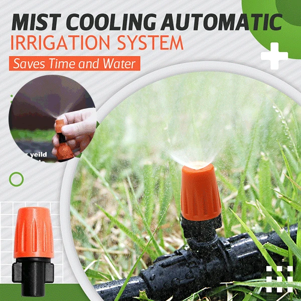 2021 Mist Cooling Automatic Irrigation System Garden Drip Device 5M-20M Misting Watering Kit Set | Дом и сад