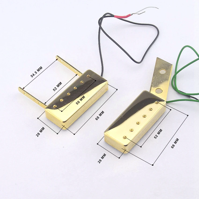 gb10, captador para corpo oco flutuante, arco guitarra de jazz, 1 conjunto