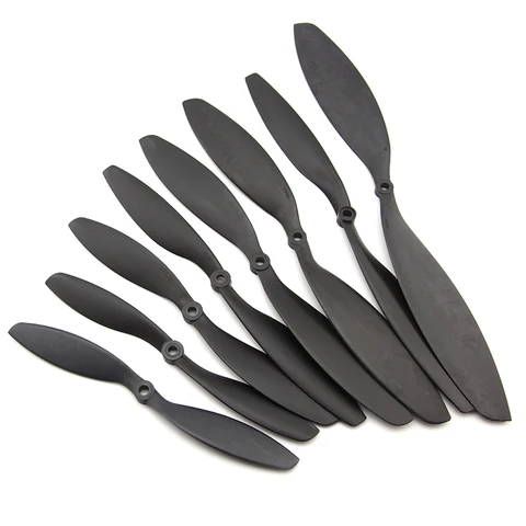 1Pair Gemfan Carbon Nylon CWCCW Propeller Blades Prop 8038 8045 9047 1038 1045 1050 1147 1238 1245 1447 for RC Drone Quadcopter title=