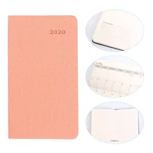 Личные записные книжки A6 календарь ежемесячный планировщик ежедневный календарный план записная книжка блокнот для домашнего офиса Студенческая поставка
