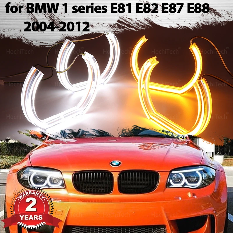 

Excellent DTM Style Ultra bright led Angel Eyes DRL halo rings Retrofit Accessories For BMW 1 Series E82 E88 E87 E81 2004-2012