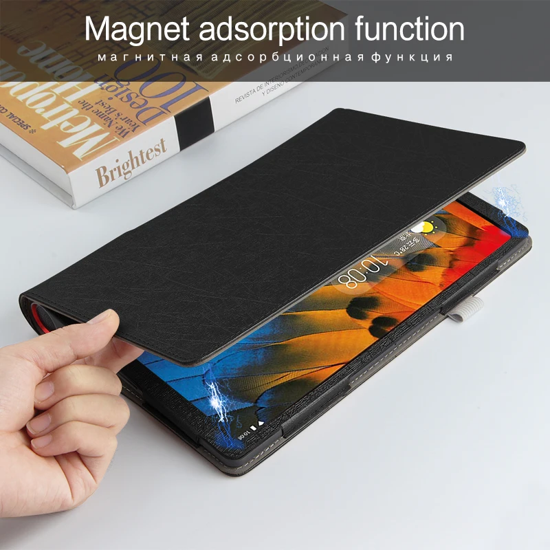 Защитный чехол для lenovo Yoga Tab 5 10," планшет для lenovo Yoga Smart Tab YT-X705F Чехол+ пленка стилус