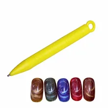 Магнитная ручка Магнитная палка для гель-лака УФ светодиодный инструмент для маникюра желтый