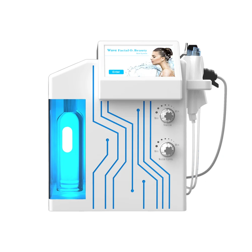 4-в-1 гидро-microdermabrasion по уходу за кожей лица глубокое очищение кислородный