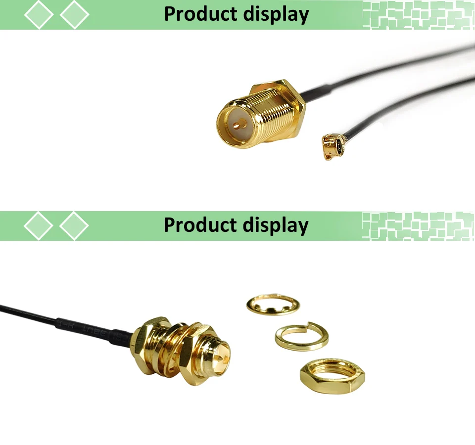Удлинительный Шнур U. FL IPX для RP-SMA Разъем Антенна rf косичка кабель Перемычка для PCI WiFi карты RP-SMA разъем для IPX RG178