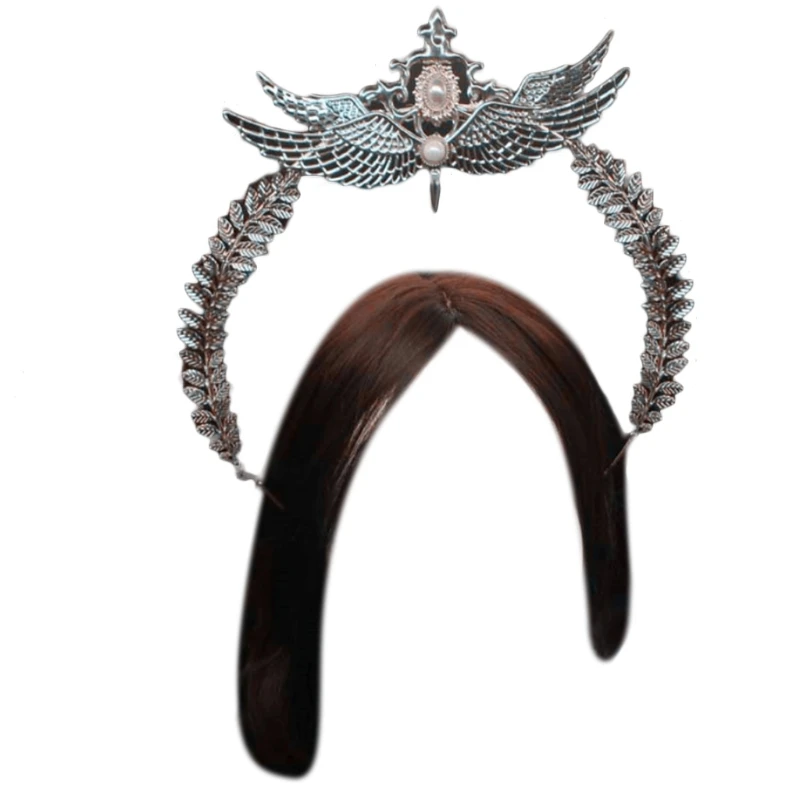 Diadema de corona de Lolita gótica, paquete de Material DIY, del de Halloween, de tocado de Halo barroco|Accesorios para el pelo de mujer| - AliExpress