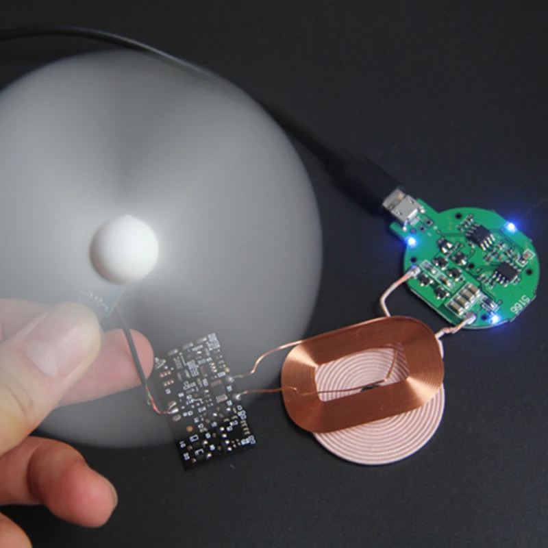 

Charger Wireless Receiver Module PCBA Board Coil QI for Universal Android Diy Mobile Phone Built-in Modification