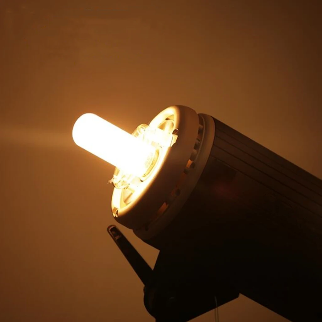 JDD Type 150W 220V-240V E27 Frosted Halogen Light Bulb Modeling Lamp Tube