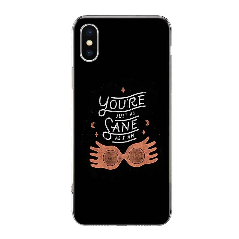 Крутой чехол для телефона Potter Love для iPhone 11 Pro 7 6X8 6S Plus XS MAX+ XR 5S SE 10 Ten Art TPU Coque Capa Shell