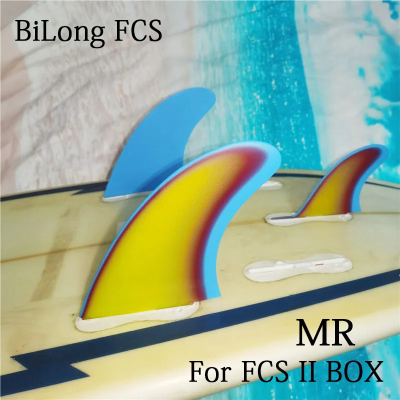 3 шт./комплект плавники для серфинга BiLong FCS II | Спорт и развлечения