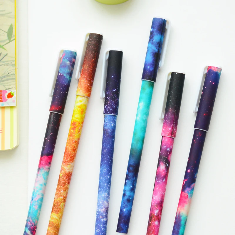 Ручки шариковые черные с тонким наконечником 0 38 мм 6 шт.|stationery office school|office schoolsupply