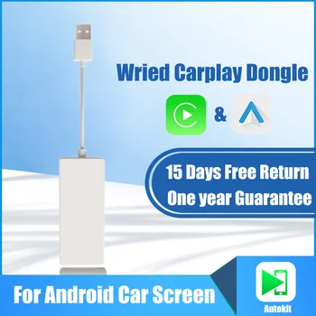 

For Apple Carplay Android Auto Dongle Usb For Android Car Screen TV Mirror link Airplay Carplay Smart Link IOS14 Map