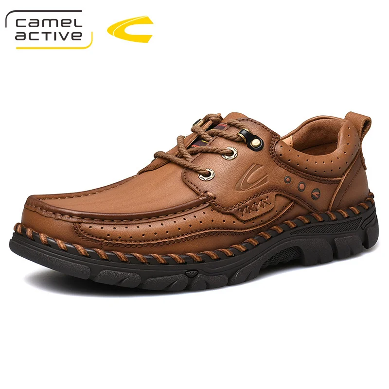 Camel Active новая Mne уличная походная обувь кожаные Нескользящие дышащие альпинистские треккинговые кроссовки