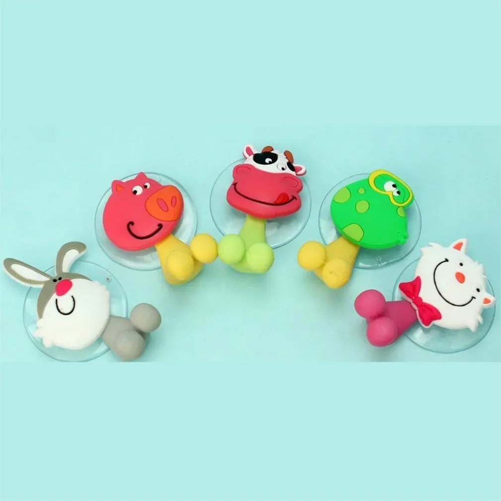 Creative Sucker Toothbrush Holder Cute Animal Family Toothbrush Bracket Cartoon Toothbrush Bracket Strong Rack