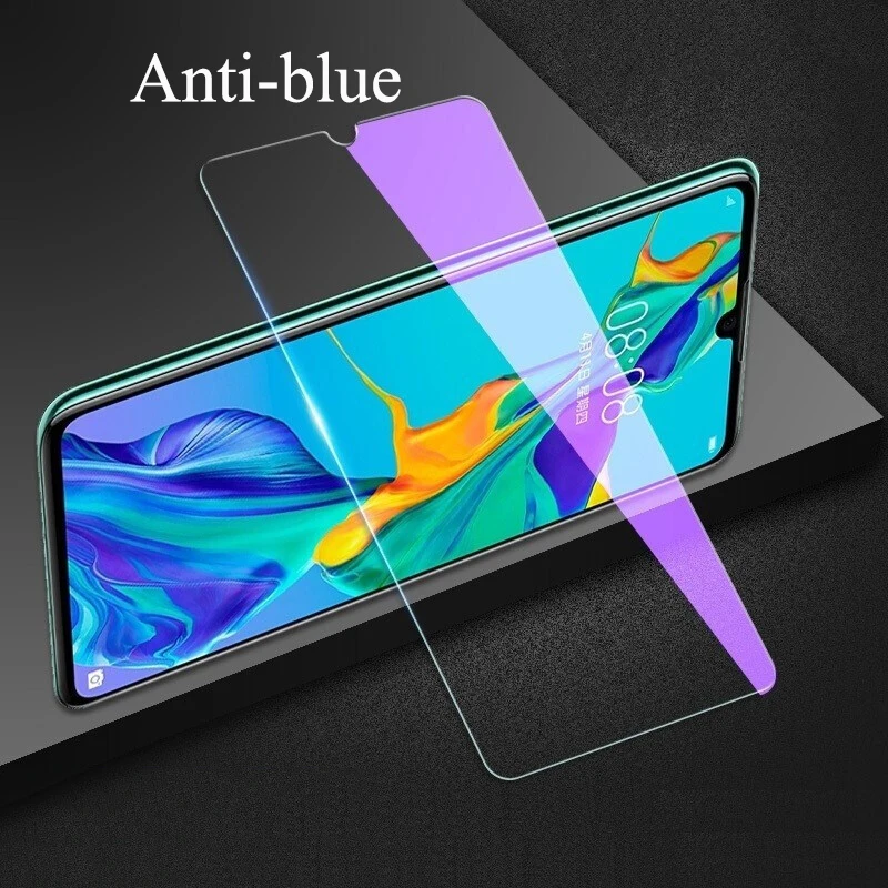 Anti-blue Защитное стекло для huawei P30 lite стекло против синего отпечатков пальцев матовое закаленное стекло huawei P 30 lite защита экрана - Цвет: Anti-blue