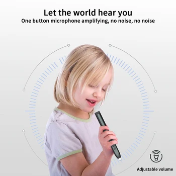 

Mini Voice Function For Windows Flip Pen Presentation Clicker Rechargeable Remote Control RF With Microphone 2.4GHz Wirelwss