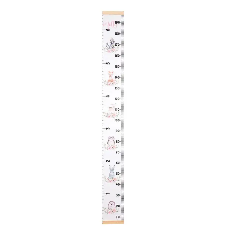 Wall Hanging Baby Height Measure Ruler Child Kids Growth Chart Home Decoration Height Chart newborn lifestyle photos Baby Souvenirs