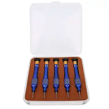 

5 in 1 Slot Screwdriver Set for Watches Repair Maintenance Tool Watchmakers Kit