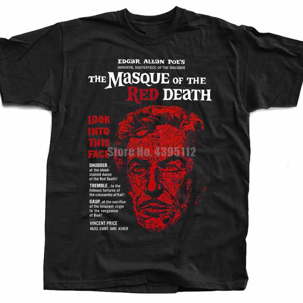 

The Masque Of The Red Death Movie Poster Men Gym Shirts Oversize T-Shirts Personalized Shirt Poland Shirts Bull Terrier Abayfm