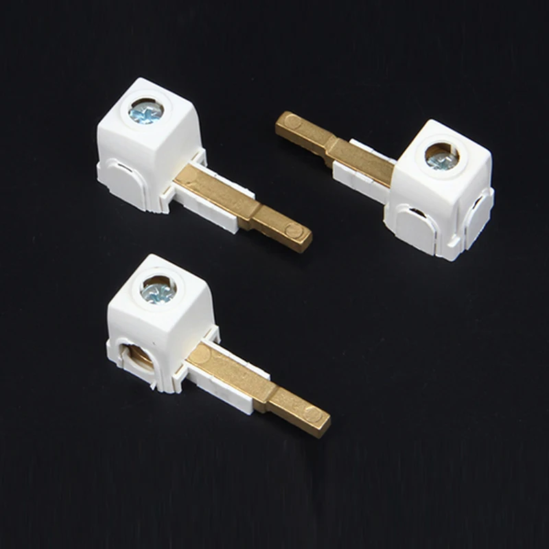 1 pieces C45 busbar terminal block 100A terminal block straight elbow busbar circuit breaker distribution box terminal block