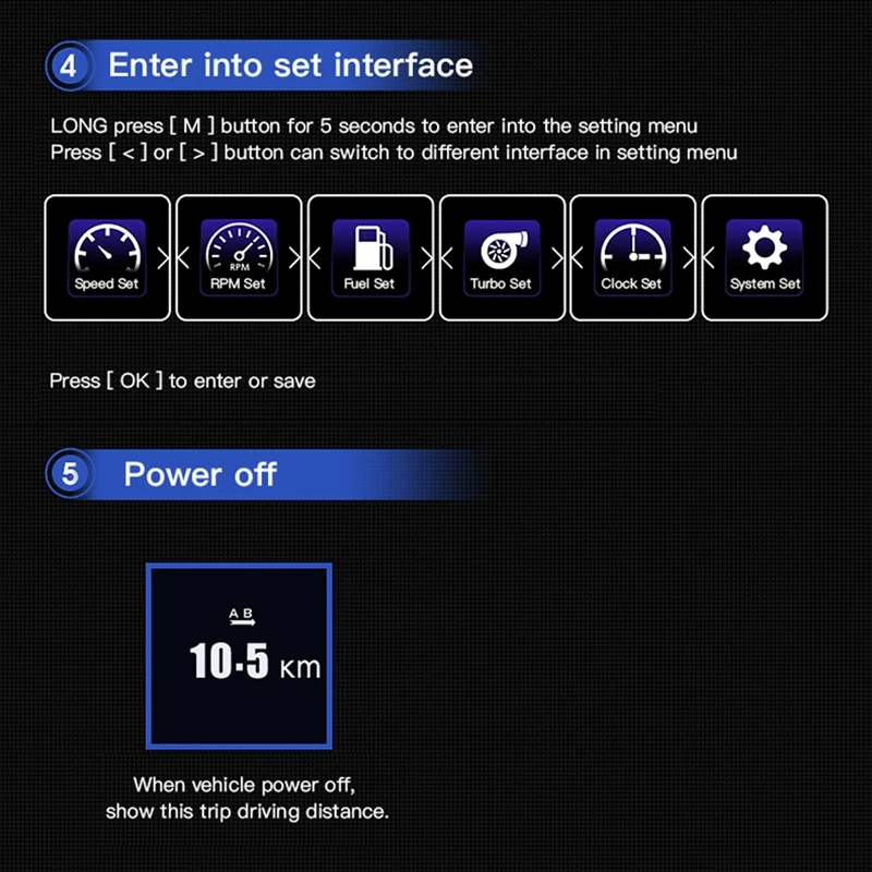 Китайский новый гаджет HUD OBD2 + GPS бортовой компьютер A pillar trim установка об/мин турбо