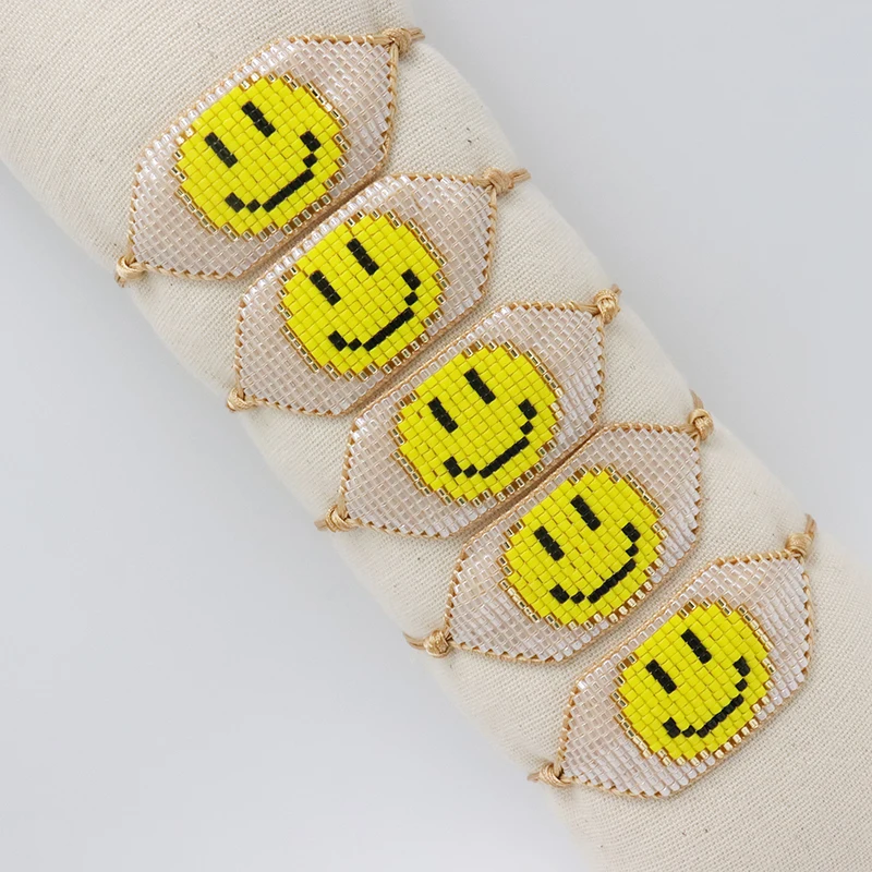 

ZHONGVI Minimalistic Cute Design Link Chain Bracelets Fashion Charm Girl Jewelry Women Bracelet Bangle Miyuki Boho Gift