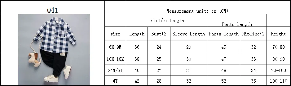 Комплект одежды для мальчиков, коллекция года, весенняя одежда в клетку для мальчиков хлопковый костюм из 2 предметов детская одежда спортивный костюм для детей возрастом от 1 года до 5 лет