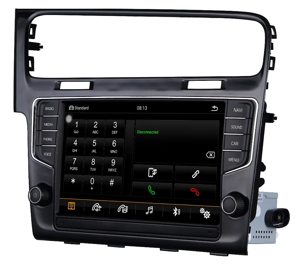 NaweiGe 9 дюймов MIB-IV Android Восьмиядерный 8,1 2+ 32 ГБ Автомобильный dvd для VW Golf/Volkswagen Golf- Авторадио автомобильный стерео плеер