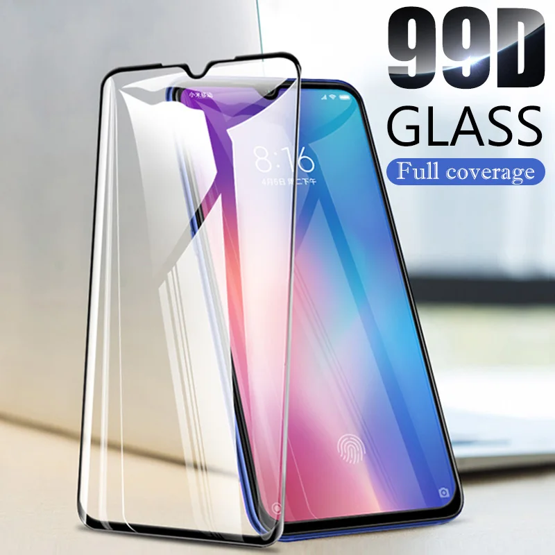 99D защитная плёнка полностью покрывающая экран для Xiaomi Mi 10 10T 9 se Honor 8 Lite закаленное