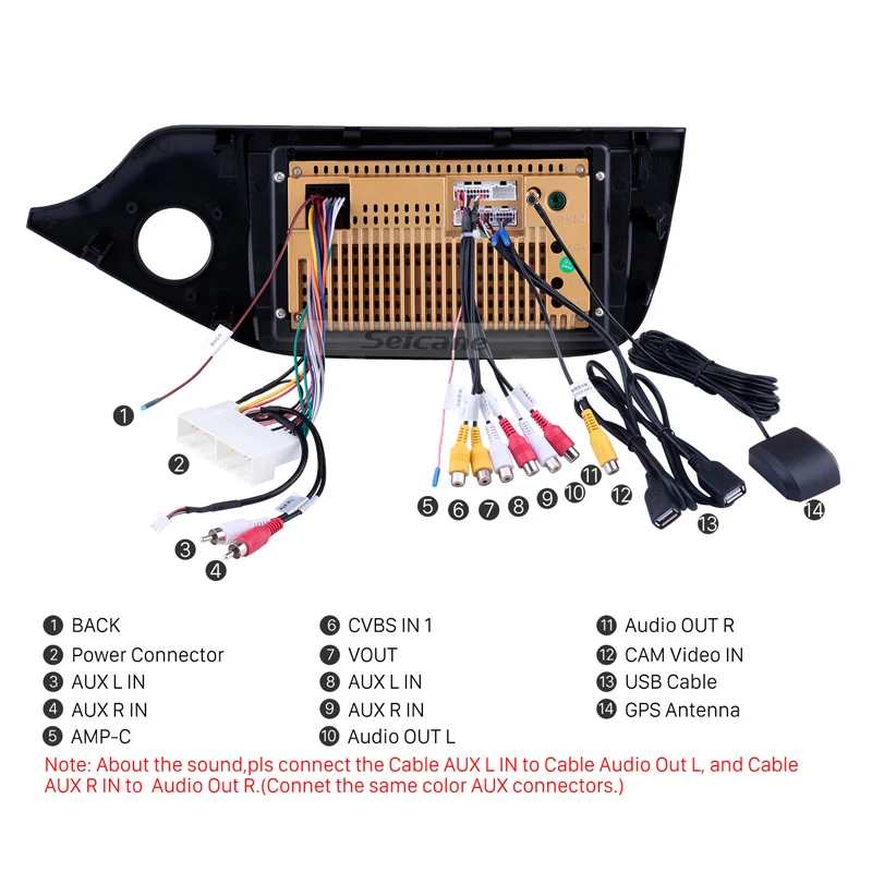Top Seicane 9" Android 8.1 GPS Car Radio For Kia Ceed RHD 2012 2013 2014 8-core HD Touch Screen Bluetooth Wifi RDS Multimedia Player 5